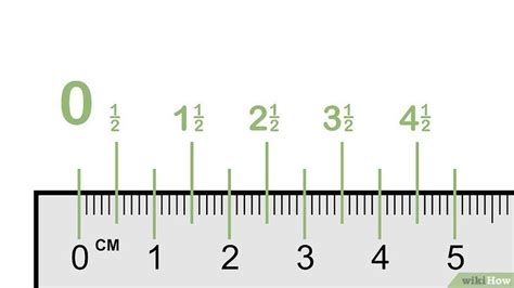 尺上|如何读尺子上的刻度: 10 步骤